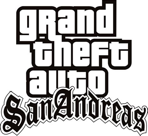 Grand Theft Auto San Andreas โลโก้ Png Hd รูปภาพ Png Play