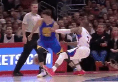 Steph Curry Drops Chris Paul With Double Behind The Back Dribble Stuarte
