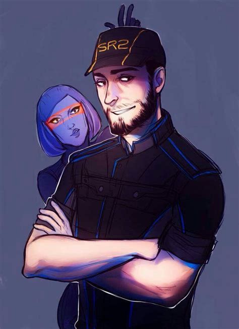 Edi And Joker Are The Cutest Edi Mass Effect Mass Effect Mass