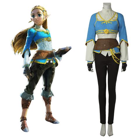 The Legend Of Zelda Breath Of The Wild Custom Made Princess Zelda Costume Cosplay