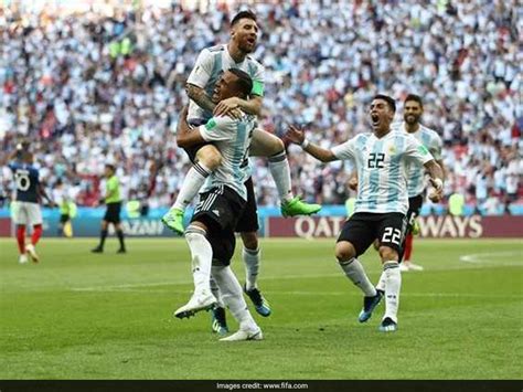 France Vs Argentina Fifa World Cup 2018 Football Live Score Mbappe