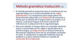 Gramatica Traduccion Ppt