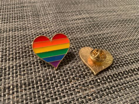 Lgbt Gay Pride Pins Buttons Etsy