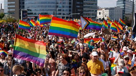 Thousands March For Lgbt Equality In Polish Capital Cnn