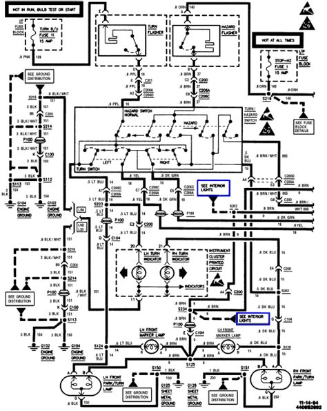 95 Chevy Turn Signal Switch Wiring Diagram Database