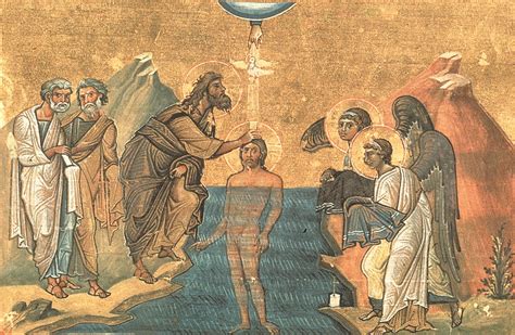 Iconographie ChrÉtienne Le BaptÊme De Notre Seigneur JÉsus Christ Par Jean