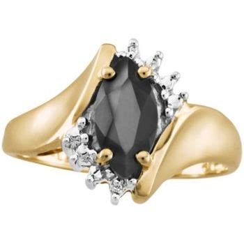 With our wedding band sets, you can have confidence knowing your rings will be perfectly paired when worn together. 10K Yellow Gold Black Marquise Onyx Ring Size 5 in Spring ...