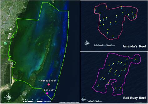 Biscayne National Park Boundary Showing The Locations Of Sfcn Index