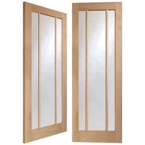 Xl Joinery Worcester Unfinished Internal Oak Rebated French Door Pair
