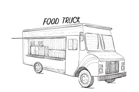 Https://tommynaija.com/draw/how To Draw A 3d Food Truck