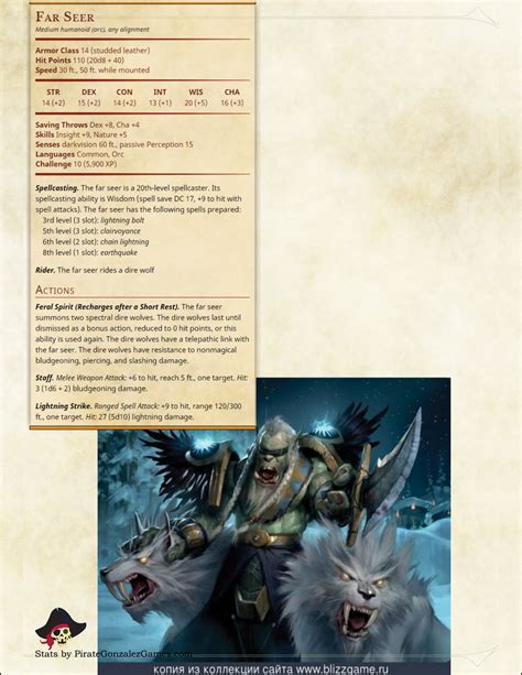 Wolf Stat Block 5e Anyone Already Have A 5e Stat Block They Made Up