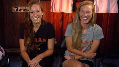Soccers Campbell Twins Make Themselves At Home At Texas Sept 24