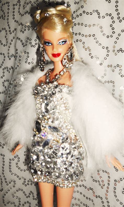 Diamond Barbie Doll Ooak Glamour Dolls Barbie Girl Barbie Dolls