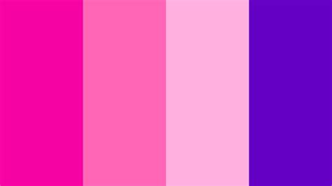 Hot Pink Color Palette Chegospl