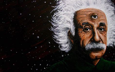 Albert Einstein Third Eye Wallpaper 1920x1200 317081 Wallpaperup