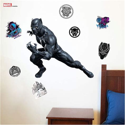 Black Panther Interactive Wall Decal Meeples And Milkshakes Board