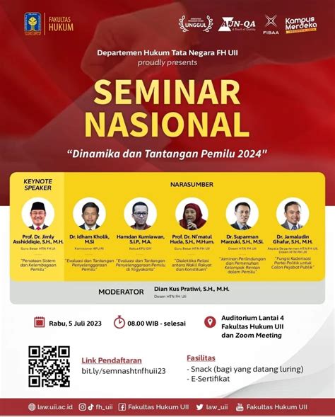 Perwakilan Dosen Fh Ung Hadiri Virtual Seminar Nasional Dinamika Dan