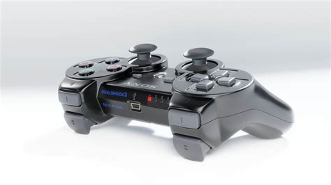 Dualshock 3 Wireless Controller For Sony Playstation 3 3d Model By