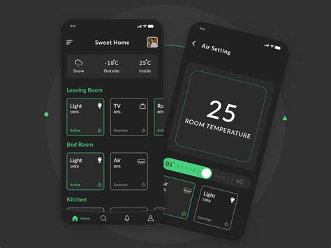 Home Automation App Design Uplabs