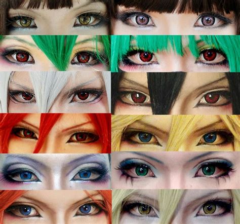Cosplay Eyes Anime Cosplay Makeup Cosplay Makeup Anime Eye Makeup