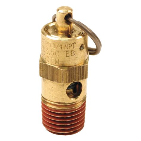 175 Psi Hi Temp Rated Safety Valve 14 M Npt