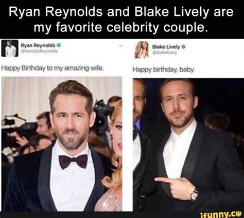 Ryan Reynolds And Blake Lively Are My Favorite Celebrity Couple Ifunny Ryan Reynolds Funny