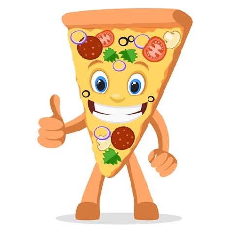 Pizza Cartoon Character Stock Vector Image By ©idesign2000 11906957