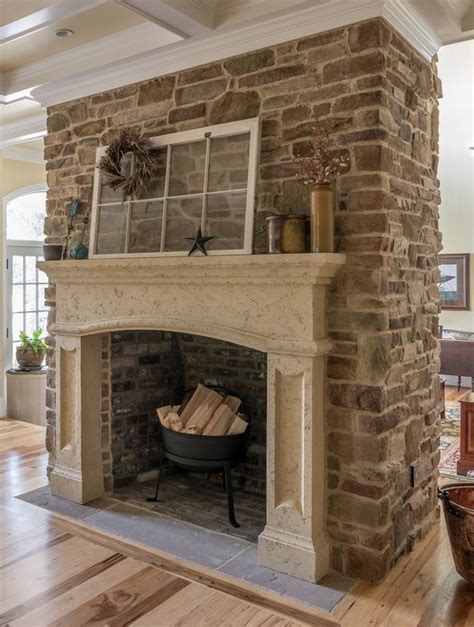 Field Stone Fireplaces French Country Stone Fireplace Fireplace