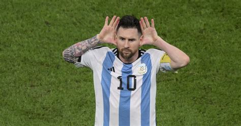 Lionel Messi On Actions After World Cup Win Vs Netherlands I Didn T Like What I Did News