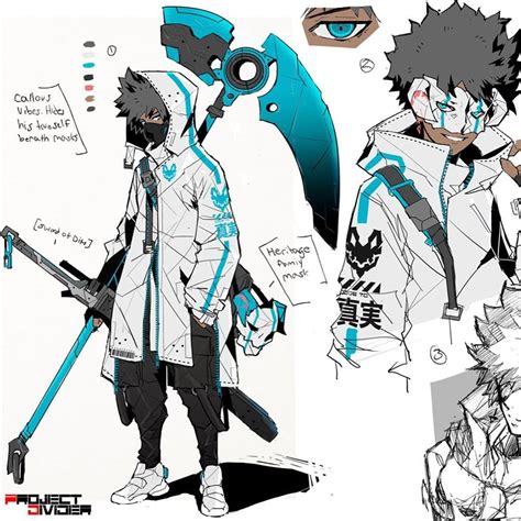 By Projectdivider Anime Character Design Character Design Male