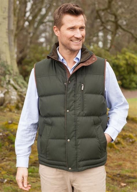 Schoffel Richmond Down Gilet Mens From A Hume Uk