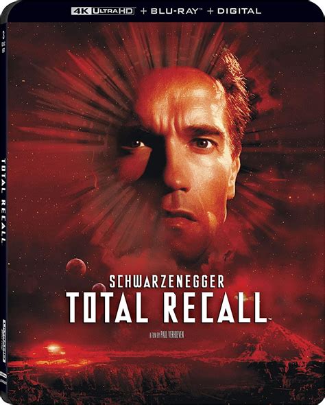 Total Recall 30th Anniversary 4k Blu Ray