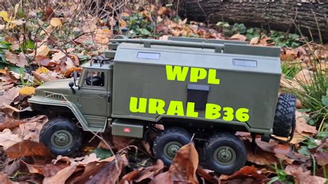 Wpl Ural B Rc Military Truck Review And Drive Youtube