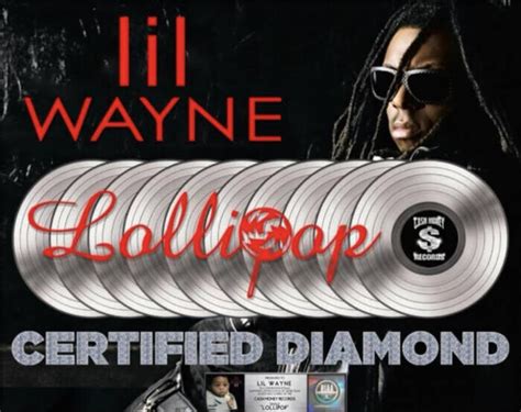 Music Icon Lil Wayne Goes Riaa Diamond With “lollipop” Home Of Hip