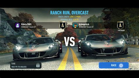Need For Speed No Limits Hennessey Venom Gt Raincheck Breakneck Tier A On S Youtube