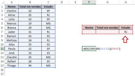 Melhores Funções para Bancos de Dados em Excel Blog LUZ
