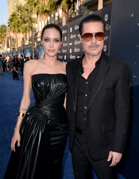 Angelina Jolie And Brad Pitt At The Maleficent La Premiere Popsugar