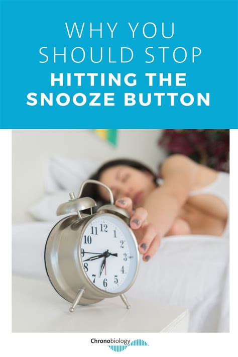 Why You Should Stop Hitting The Snooze Button Artofit