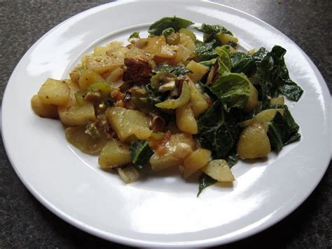 Potato And Kale Stir Fry