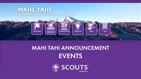 Mahi Tahi Events Announcement Video On Vimeo
