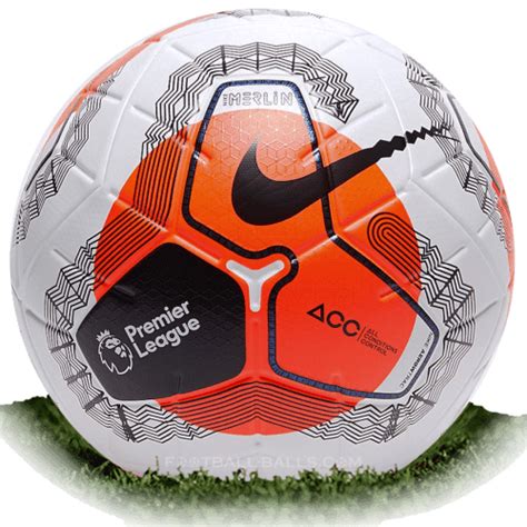 This is the first championship use of this ball. Nike Merlin 2020 is official match ball of Premier League 2019/2020 | Football Balls Database