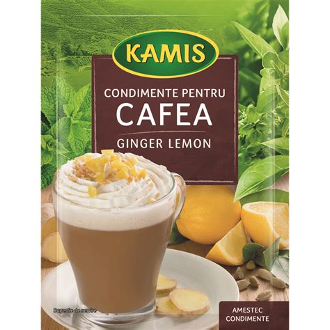 Kamis Amestec De Condimente Pentru Ceai Si Cafea Ginger Lemon 20g Mega Image