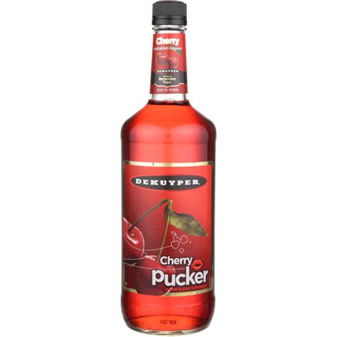 Dekuyper Sweet And Sour Cherry Schnapps Pucker 30 1 L Wine Online Delivery