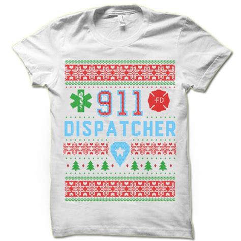 911 Dispatcher Christmas Shirt 911 Dispatcher Ts 911 Etsy