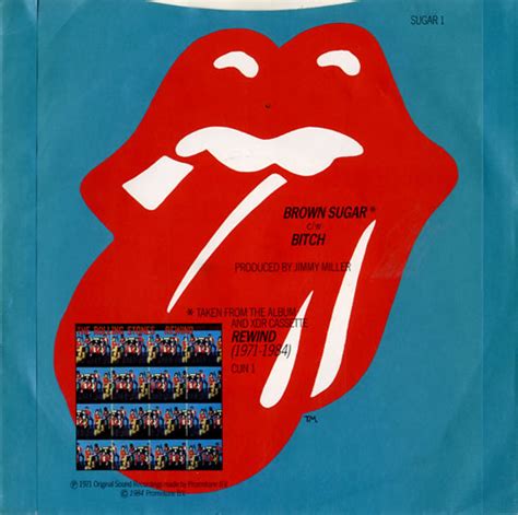 Rolling Stones Brown Sugar Uk 7 Vinyl Single 7 Inch Record 43970
