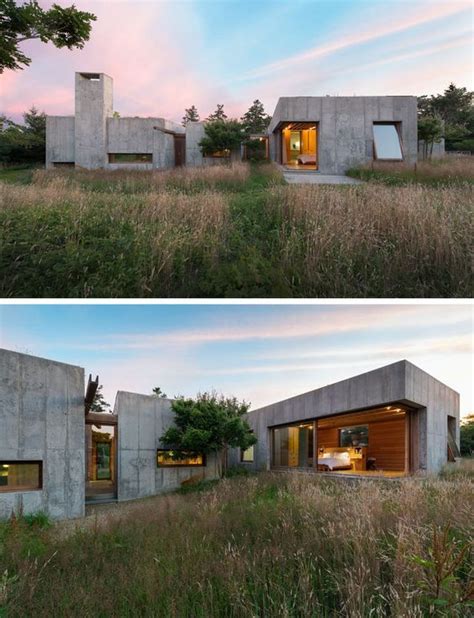 13 Modern House Exteriors Made From Concrete Facade House Concrete