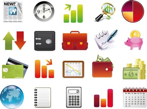 The global community for designers and. Finance Icon Set Free vector in Adobe Illustrator ai ( .AI ...