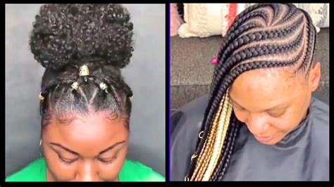 textured bun w clip in side swept braids style crown twists side swept feed in braids feed