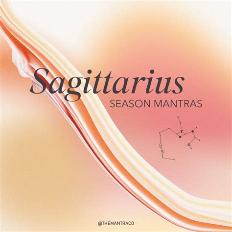 Sagittarius Season Mantras The Mantra Collective