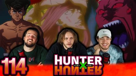 Knuckle And Shoot Vs Youpi Hunter X Hunter Ep 114 Divide X And X